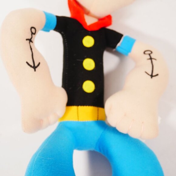 Popeye Plush Doll By Kellytoy 2017 - Sailor Toy Collectible For All Ages - Picture 3 of 8
